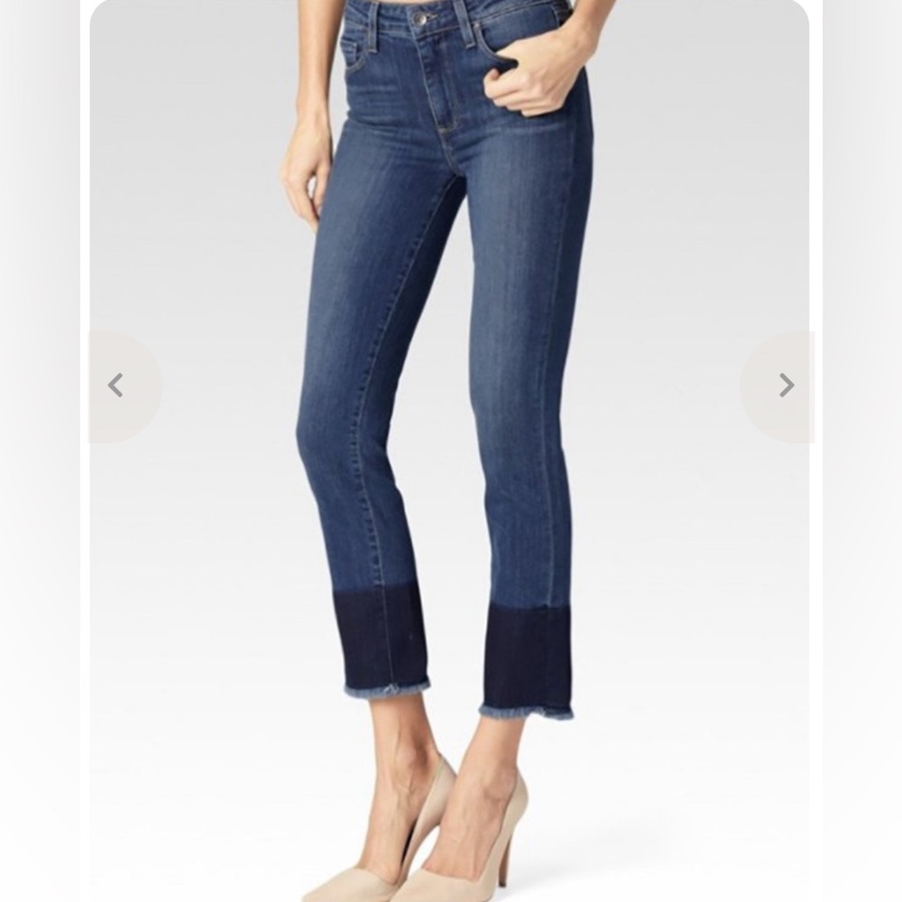 PAIGE Jaqueline Hem Jeans
